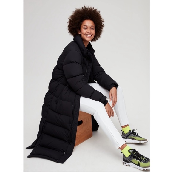 Aritzia Super Puff Long Coat 3XS Black - Picture 2 of 8